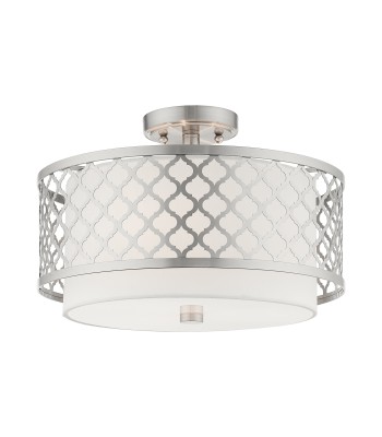 Livex Arabesque Semi-Flush 41108-91