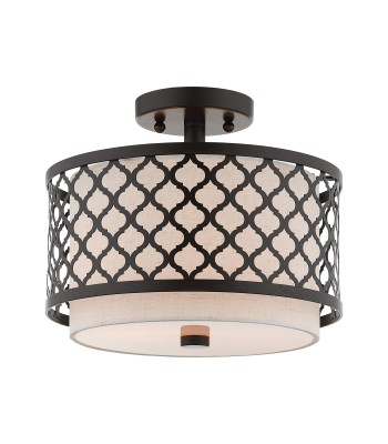 Livex Arabesque Semi-Flush 41111-92