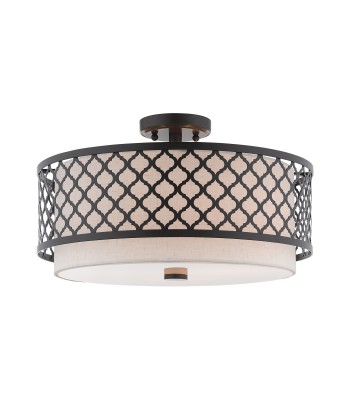 Livex Arabesque Semi-Flush 41113-92