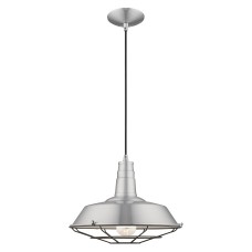Livex Metal Shade Mini Pendant 41184-66