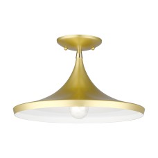 Livex Waldorf Semi-Flush 41189-33