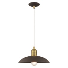 Livex Metal Shade Mini Pendant 41193-07