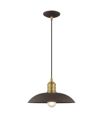 Livex Metal Shade Mini Pendant 41193-07
