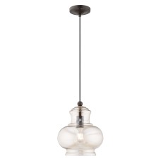Livex Hand Blown Art Glass Mini Pendant 41222-92