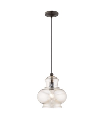 Livex Hand Blown Art Glass Mini Pendant 41222-92