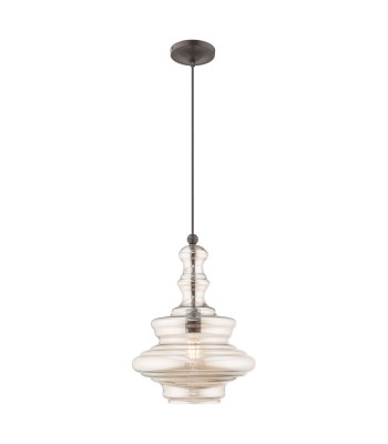 Livex Hand Blown Art Glass Ceiling Pendant 41224-92