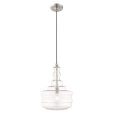 Livex Hand Blown Art Glass Ceiling Pendant 41239-91