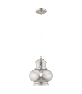 Livex Hand Blown Art Glass Mini Pendant 41243-91
