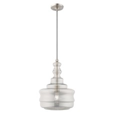 Livex Hand Blown Art Glass Ceiling Pendant 41246-91