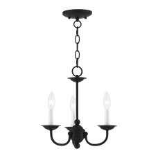 Livex Home Basics Mini Chandelier/Semi-Flush 4153-04
