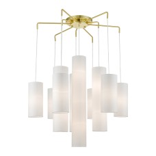 Livex Strathmore Foyer Chandelier 42658-12