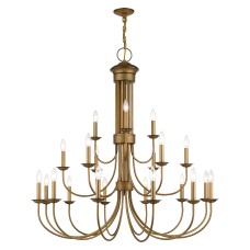 Livex Estate Chandelier 42688-48