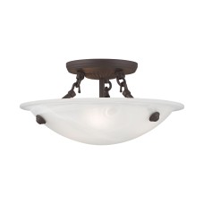 Livex Oasis Semi-Flush 4272-07