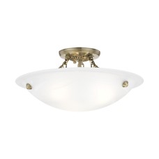 Livex Oasis Semi-Flush 4273-01
