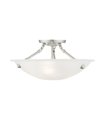Livex Oasis Semi-Flush 4273-91