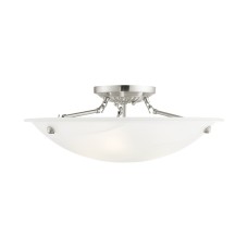 Livex Oasis Semi-Flush 4274-91