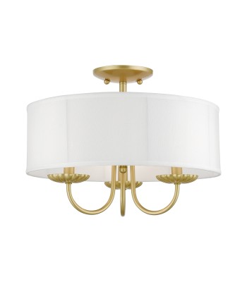 Livex Brookdale Semi-Flush 42989-33
