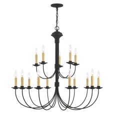 Livex Heritage Foyer Chandelier 4460-04