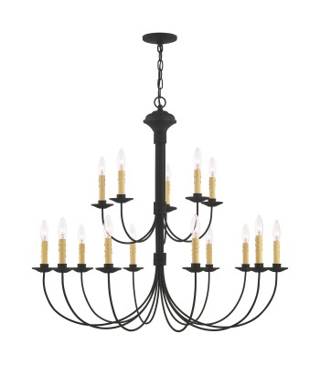 Livex Heritage Foyer Chandelier 4460-04