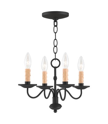 Livex Heritage Mini Chandelier 4464-04