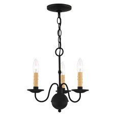 Livex Heritage Mini Chandelier 4493-04
