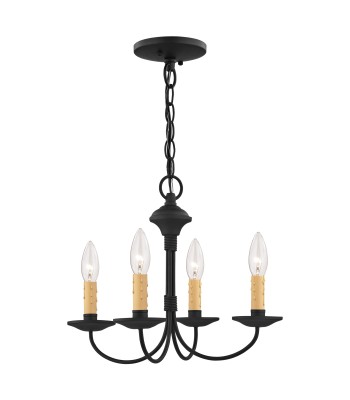 Livex Heritage Mini Chandelier/Semi-Flush 4524-04
