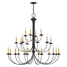 Livex Heritage Foyer Chandelier 4537-04