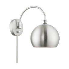 Livex Stockton Swing Arm Wall Lamp 45489-91