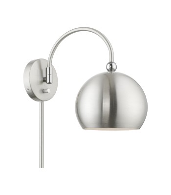 Livex Stockton Swing Arm Wall Lamp 45489-91