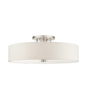 Livex Meridian Semi-Flush 45848-91