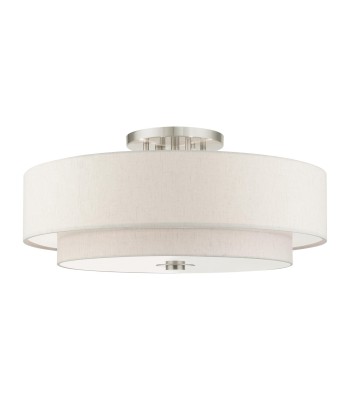 Livex Meridian Semi-Flush 45849-91