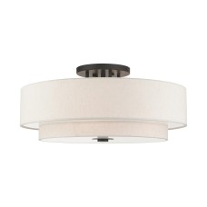 Livex Monroe Semi-Flush 45849-92