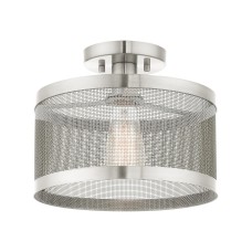 Livex Industro Semi-Flush 46216-91