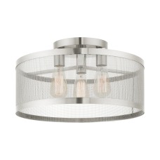 Livex Industro Semi-Flush 46219-91