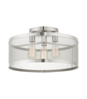 Livex Industro Semi-Flush 46219-91