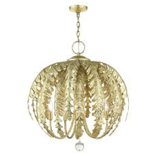 Livex Acanthus Chandelier 46235-28