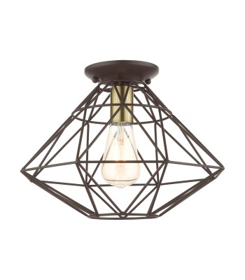 Livex Knox Semi-Flush 46248-07