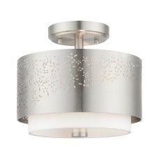 Livex Noria Semi-Flush 46267-91