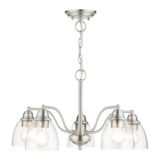 Livex Montgomery Chandelier/Semi-Flush 46335-91