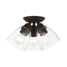 Livex Montgomery Semi-Flush 46339-07
