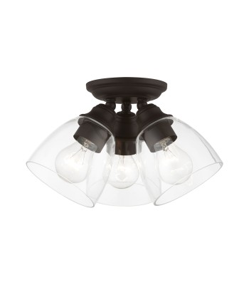 Livex Montgomery Semi-Flush 46339-07