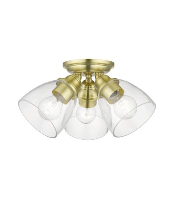 Livex Montgomery Semi-Flush 46339-12