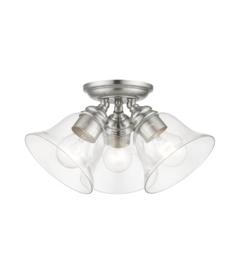 Livex Moreland Large Semi-Flush 46489-91