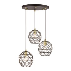 Livex Geometrix Ceiling Pendant 46593-07