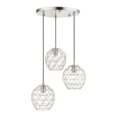 Livex Geometrix Ceiling Pendant 46593-91
