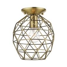 Livex Geometrix Semi-Flush 46598-01