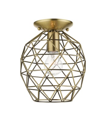Livex Geometrix Semi-Flush 46598-01