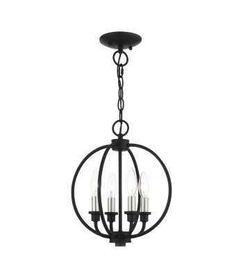 Livex Milania Chandelier/Semi-Flush 4664-04