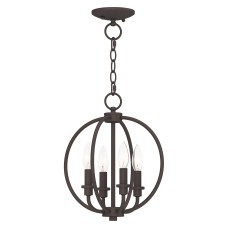 Livex Milania Chandelier/Semi-Flush 4664-07