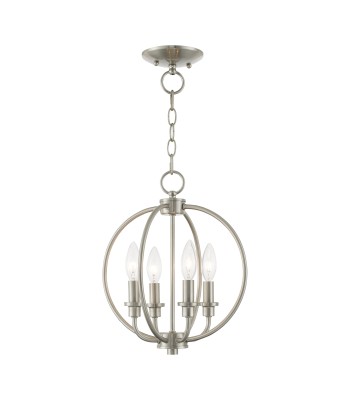 Livex Milania Chandelier/Semi-Flush 4664-91